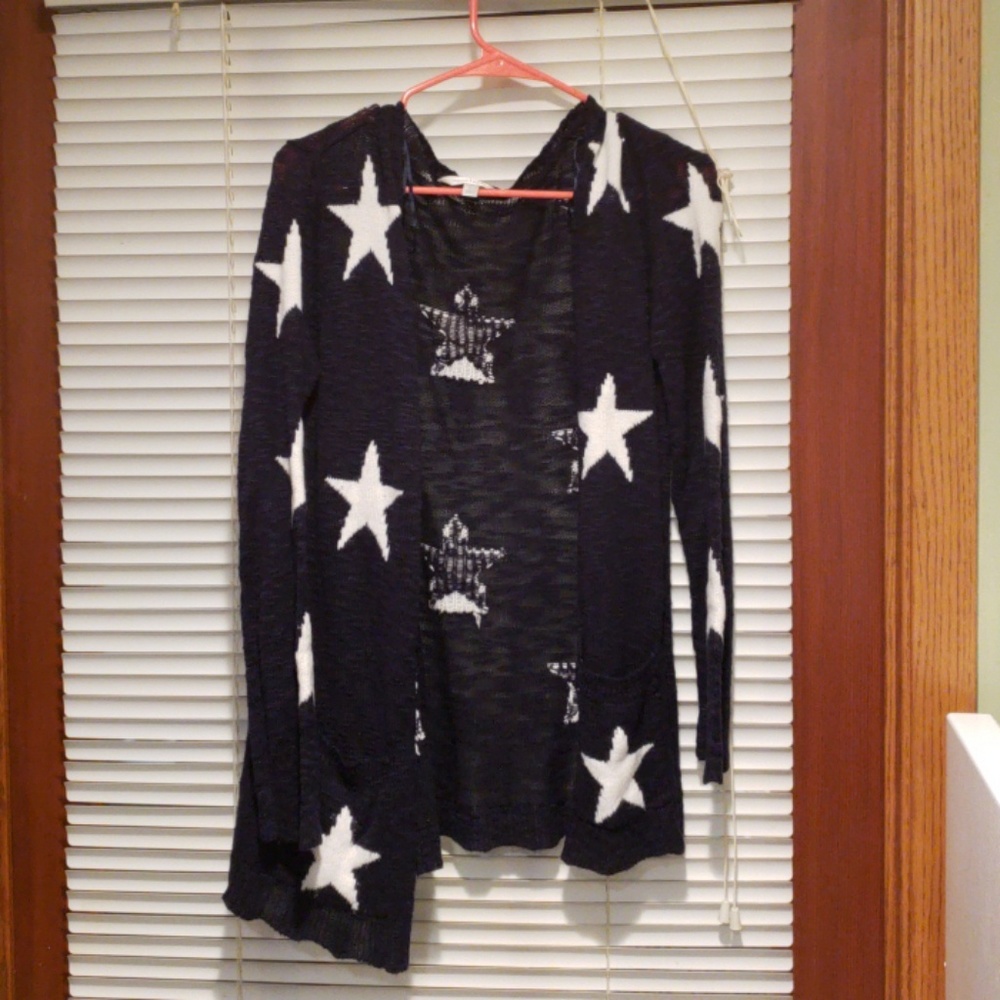 Charming Charlie Star Cardigan